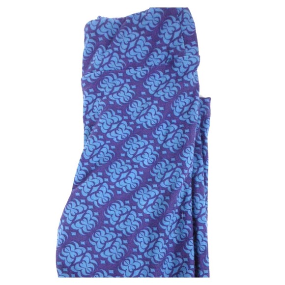 LuLaRoe Kids Buttery Soft Leggings Size S/M Small Medium Lot of 4 Print - Picture 8 of 9